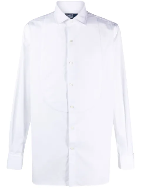 Polo Ralph Lauren spread-collar cotton shirt White 712917324001
