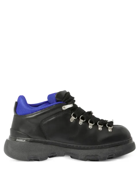Burberry Trek ankle leather boots Black 8074564
