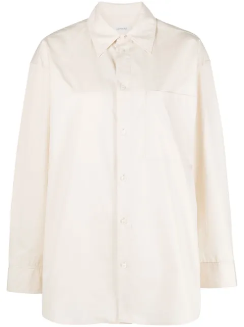 LEMAIRE layered cotton shirt Neutrals SH1047LF839