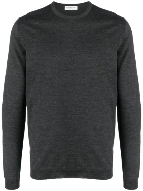 GOES BOTANICAL crew-neck merino-wool jumper Grey 132