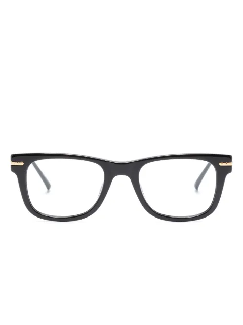 Linda Farrow Portico square-frame glasses Black LF68