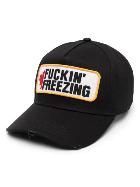 DSQUARED2 Souvenir From Canada baseball cap Black BCM072505C00001