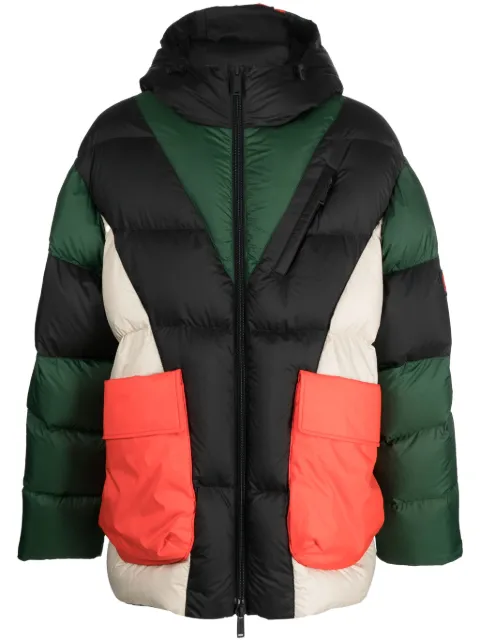 DSQUARED2 colour-block panelled padded jacket Black S74AM1392S54130