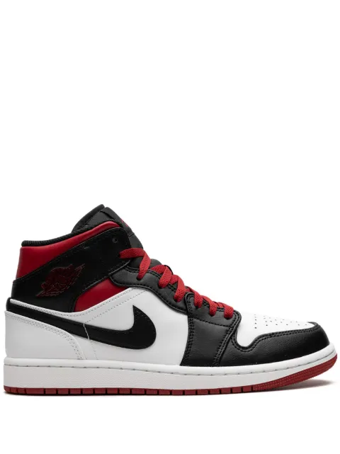 Jordan Air Jordan 1 Mid "Gym Red/Black Toe" sneakers White DQ8426