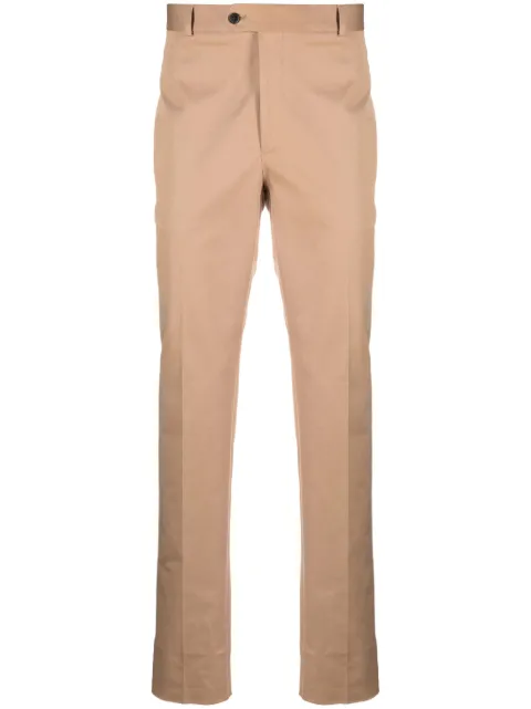 FURSAC slim-fit cotton gabardine chinos Neutrals FHPPA00028
