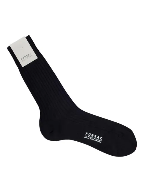 FURSAC ribbed socks Black FHABO00041