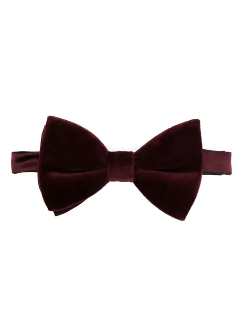 FURSAC adjustable velvet bow tie Purple FHACR00033