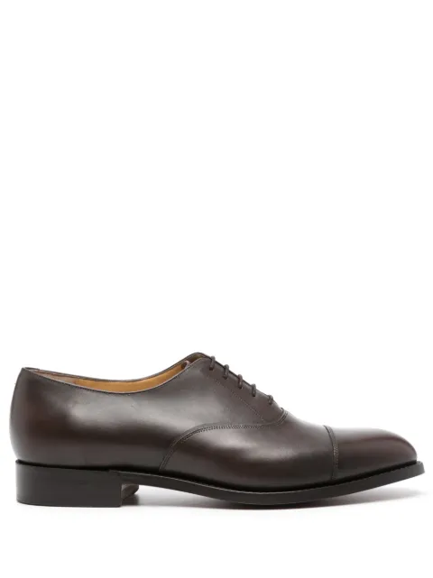 FURSAC lace-up leather derby shoes Brown FHACH00032