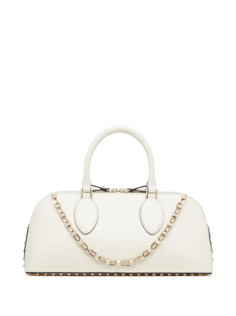 Valentino Garavani Rockstud leather handbag White WB0M72PLX