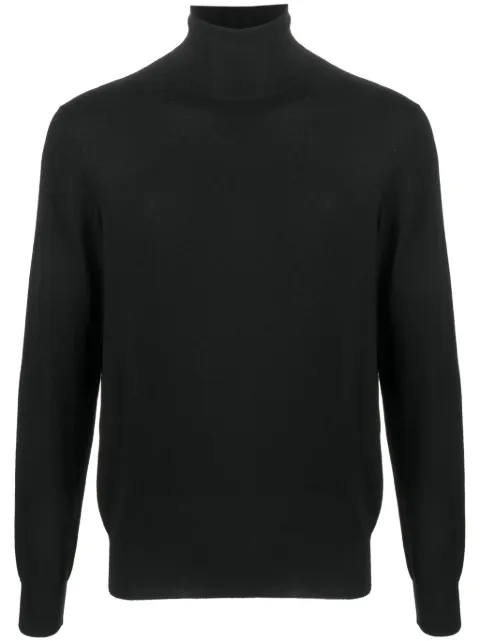 Ralph Lauren Purple Label roll-neck cashmere jumper Black 790913756