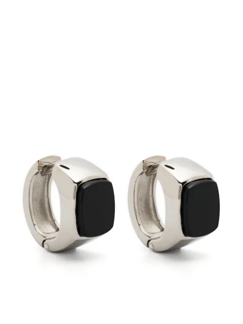 Lanvin gemstone cushion cufflinks Silver 9231