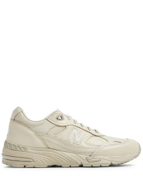 New Balance Made in UK 991v1 panelled sneakers Neutrals M991OW