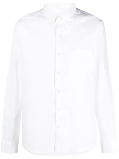 Michael Kors button-down collar cotton shirt White CS3405S8LU