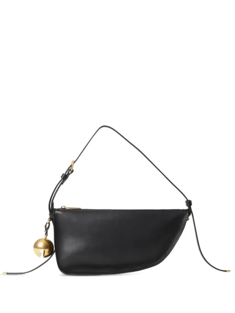 Burberry Shield leather shoulder bag Black 8077582