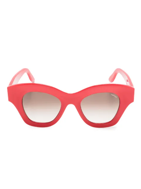 Lapima Tessa Calor square-frame sunglasses Red TESSA
