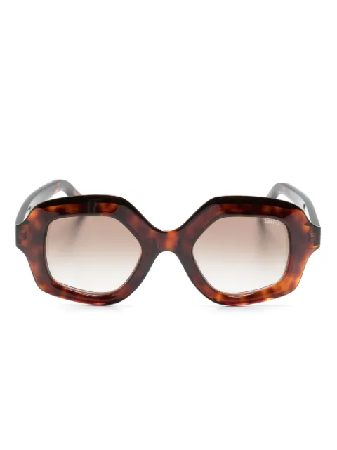 Lapima Cecilia tortoiseshell-effect sunglasses Brown CECILIA