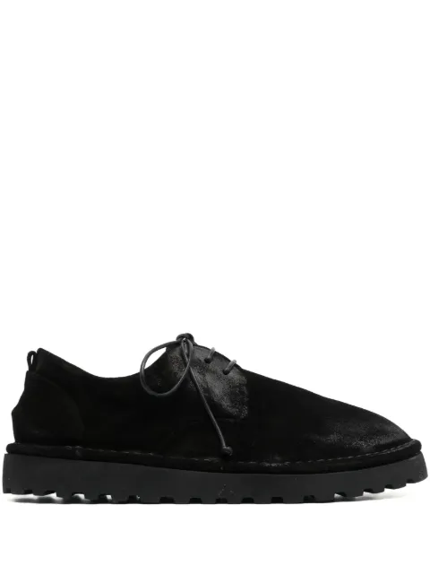 Marsèll Sancrispa Alta suede derby shoes Black MMG112M186