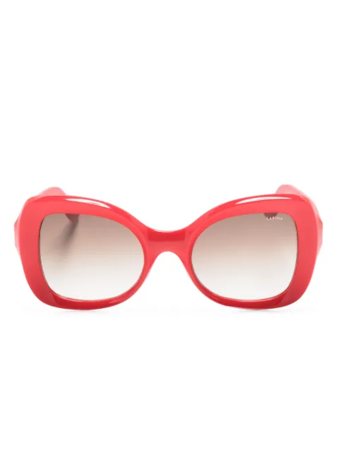 Lapima Isabel oversized-frame sunglasses Red ISABEL