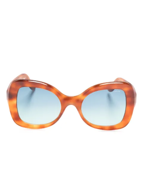 Lapima Isabel oversized-frame sunglasses Brown ISABEL