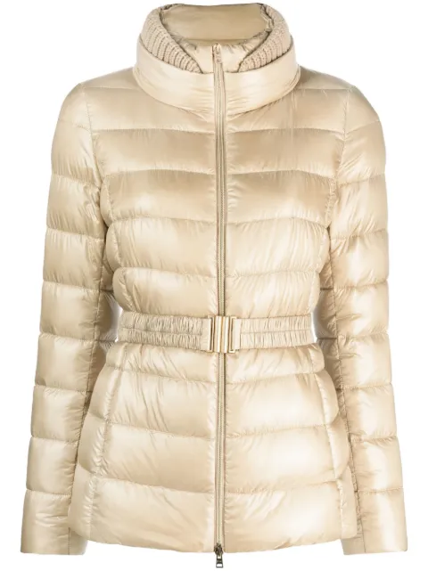 Herno high-neck padded jacket Neutrals PI0485DICM0312017