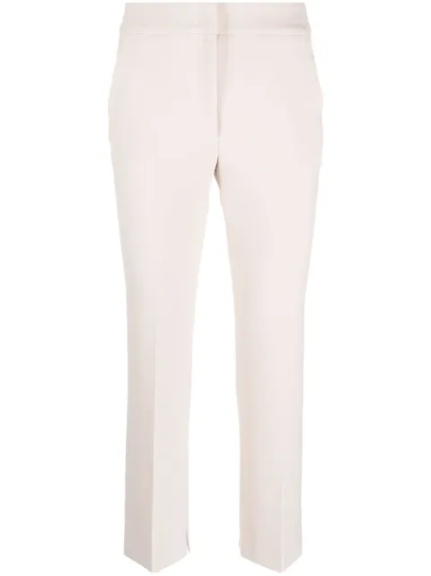Peserico high-waist straight-leg trousers Neutrals P0476501934