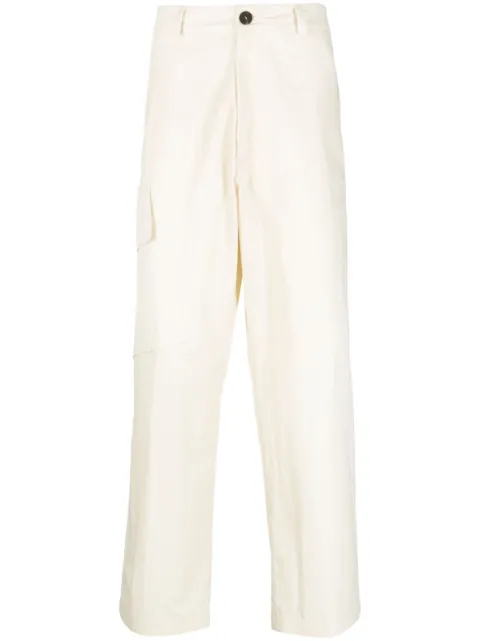 Studio Nicholson straight-leg cargo trousers Neutrals CRAILSNM1054