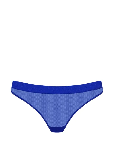 Maison Close Corps à Corps Neon low-rise briefs Blue 561639
