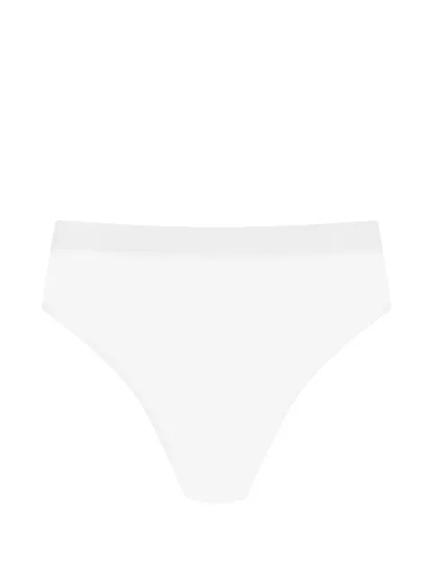 Maison Close Corps à Corps high-waisted thong White 561676