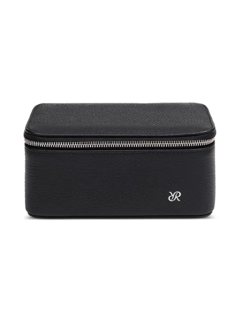 Rapport Tuxedo leather watch box Black BR104