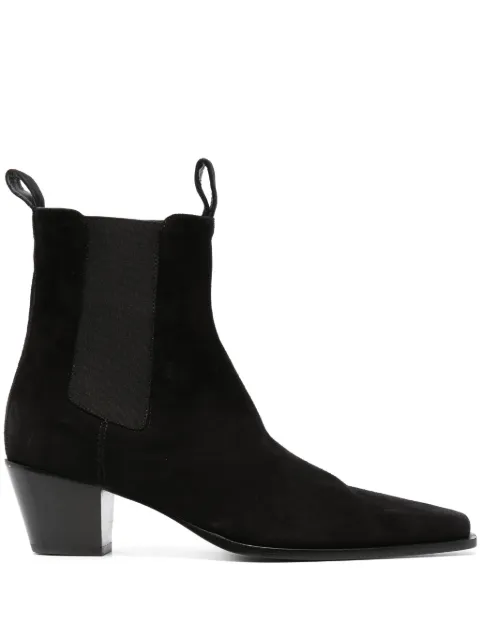 TOTEME 50mm The City cowboy boots Black 234WLGSE074LE0012001