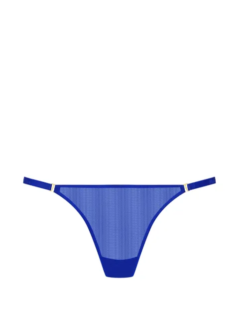 Maison Close Corps à Corps Neon mini thong Blue 561624