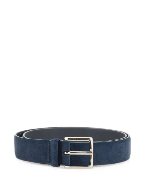 Orciani Amalfi suede belt Blue U08211AMFNOTTE