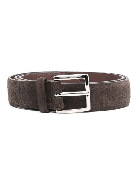 Orciani buckle-fastening suede belt Brown U08211AMF
