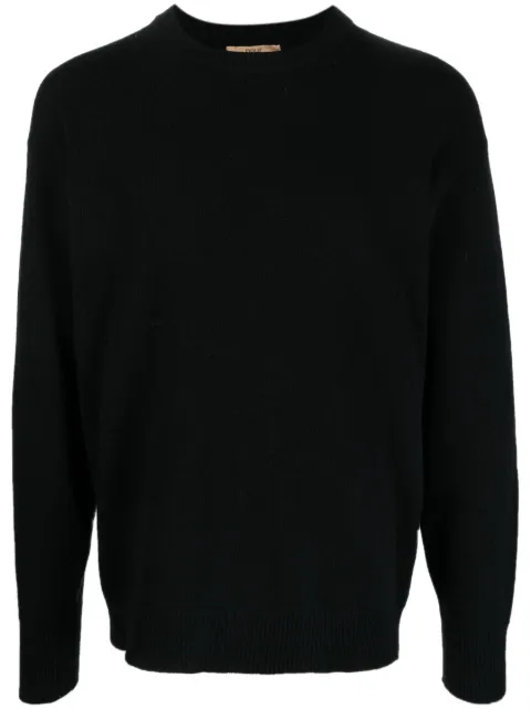 Nuur crew-neck knitted jumper Black RP37101