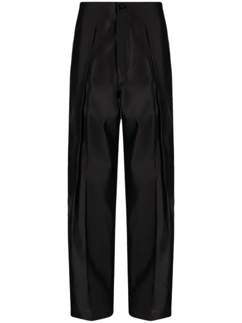 Toga straight-leg cropped trousers Black TV32FF319