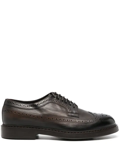 Doucal's leather lace-up brogues Brown DU2523BRUXUF188TM00