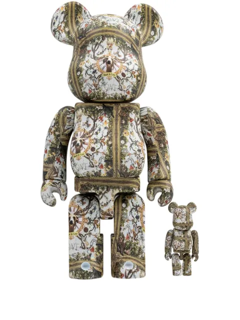 MEDICOM TOY x Yuki Ogura Much In Love BE@RBRICK 100% and 400% figure set Brown MEDI2946