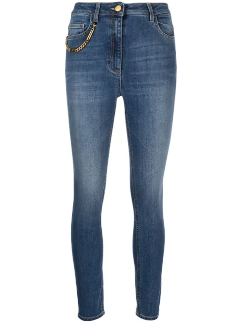 Elisabetta Franchi mid-rise skinny-cut jeans Blue PJ20S36E2