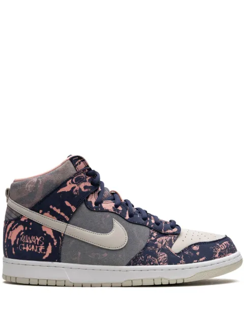 Nike x SoulGoods Dunk High "2000s"sneakers Blue DR1415