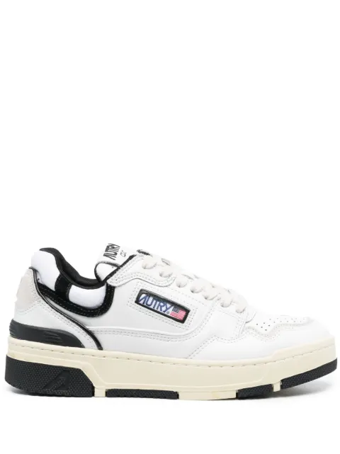 Autry CLC panelled leather sneakers White ROLWMM04