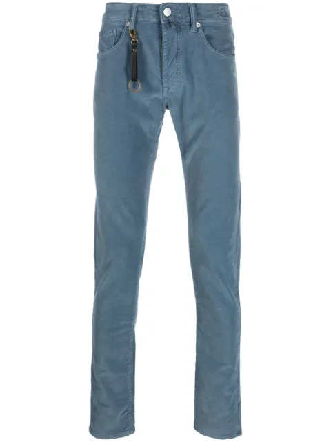 Incotex tapered-leg key-pendant jeans Blue BDPS000302984V