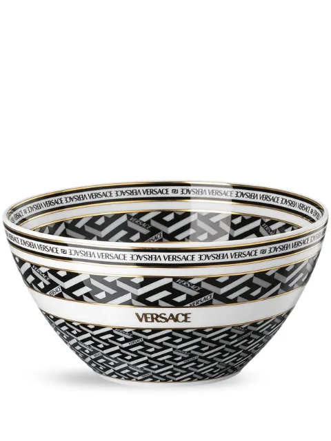 Versace x Rosenthal La Greca Signature bowl (15cm) White 1933540376510564