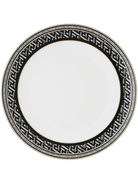 Versace x Rosenthal La Greca Signature dinner plate (28cm) White 1933540376510229