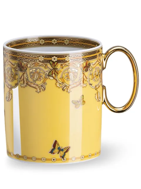 Versace x Rosenthal Jardin de Versace mug (7.2cm) Yellow 1933540960915505