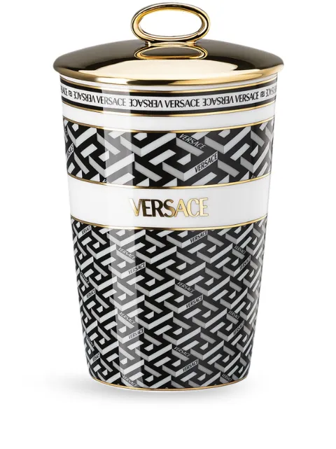 Versace La Greca Signature scented candle Black 1440240376524868