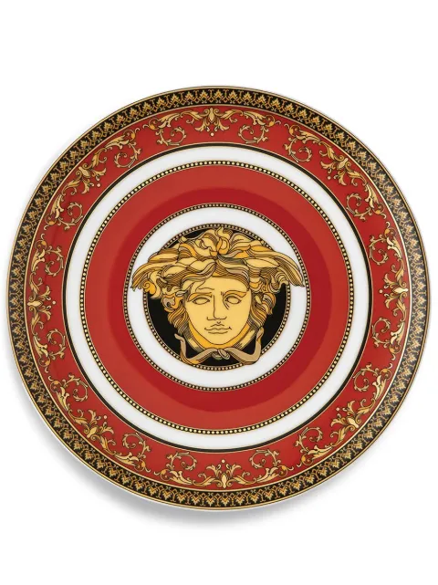 Versace Medusa porcelain bread plate Red 1933540960510217