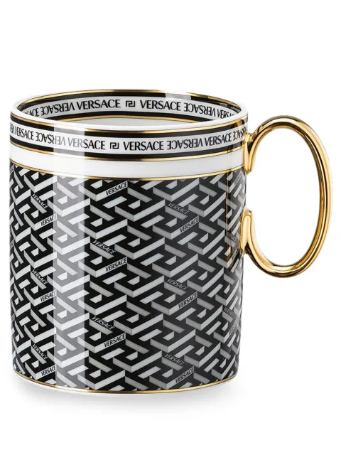 Versace La Greca Signature mug Black 1933540376515505