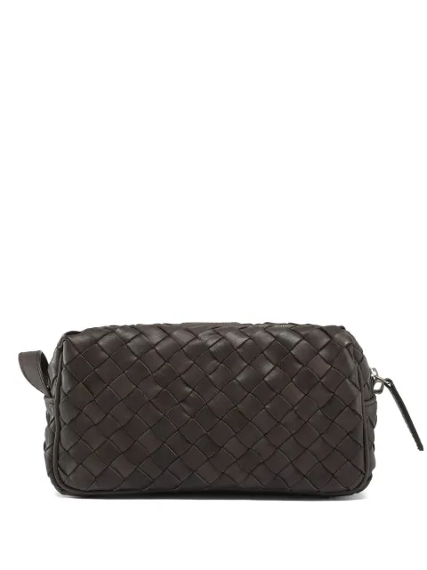 Officine Creative Armor 014 leather pouch Brown OCBARMO14GAMBL2101
