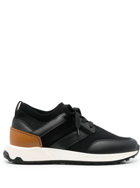 Tod's panelled low-top sneakers Black XXM63K0GO20SDX