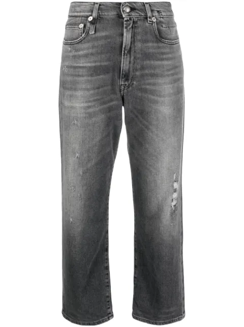 R13 cropped boyfriend jeans Grey R13W5083D137C